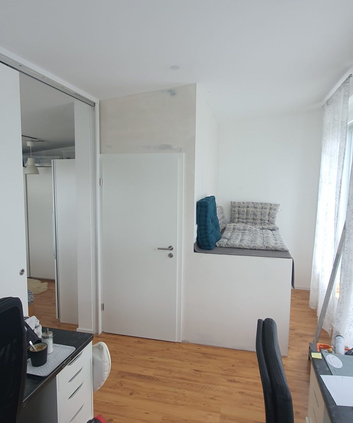 Leseecke im Treppenauge